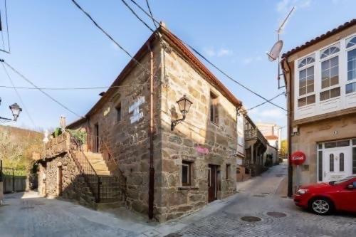 Casa De Carmen Banera Chimenea De Lena Y Terraza Villa Corcubión Exterior foto